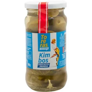 Aceitunas Sabor Anchoa Rellenas de Pepinillo Kimbo 160 G