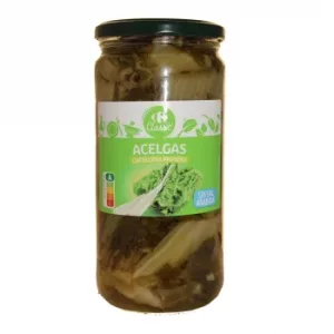 Acelgas Classic Carrefour sin Sal Añadida 425 G.