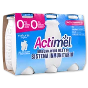Actimel Líquido Danone Natural Desnatado Paq. 6 U. de 100 Ml