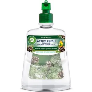 Active Fresh Ambientador Automático Pino del Bosque y Copos de Nieve con Aceites Naturales  AIR Wick 1 Unidad