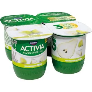 Activia con Pera Yogur Bífidus P-4 Ud. 4 X 120 Gr