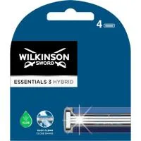 Cargador de Afeitar Wilkinson Hybrid Essentials 3, Pack 4 Uds
