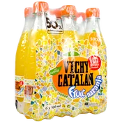 Agua con Gas Fruit Naranja Vichy Catalan Paq. de 6 U.