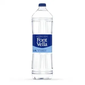Agua Mineral Font Vella 1,5 L.