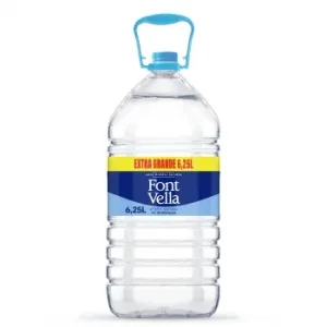 Agua Mineral Font Vella 6,25 L.