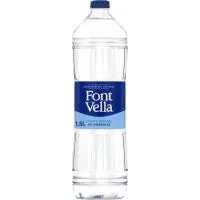 Agua Mineral Font Vella, Botella 1,5 Litros