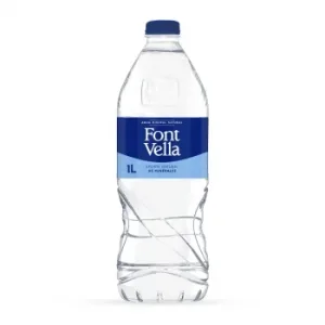 Agua Mineral Font Vella Natural 1 L.