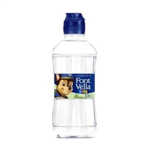 Agua Mineral Font Vella Tapón Deportivo 33 Cl.