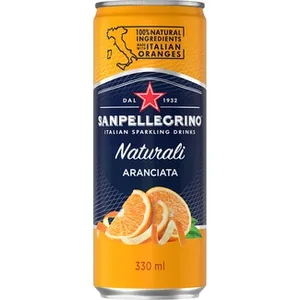 Agua Mineral Natural con Gas con Zumo Natural de Naranja a Partir de Concentrado  SAN Pellegrino 33 CL