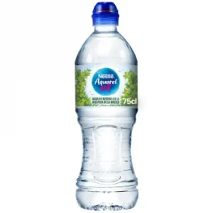 Agua Mineral Natural Nestlé Aquarel Tapón Deportivo 75 Cl.