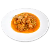 Albóndigas con Calamar