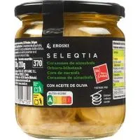 Alcachofa en Aceite de Oliva Eroski Seleqtia, Frasco 330 G