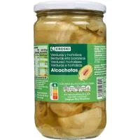 Alcachofa en Mitades Eroski, Frasco 320 G