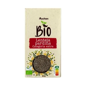 Alcampo Ecológico Lentejas Pardina de Categoría Extra 500 G.