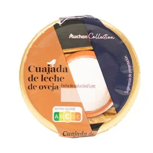 Alcampo Gourmet Cuajada de Leche de Oveja Alcampo Gourmet 140 G.