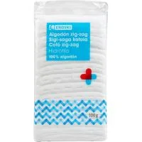 Algodón Zig-zag 100% Eroski, Paquete 100 G