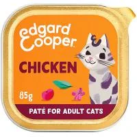 Alimento de Pollo Gato Adulto Edgard&cooper, Tarrina 85 G