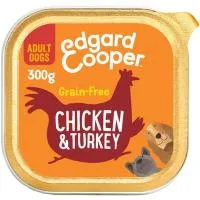 Alimento de Pollo y Pavo para Perro Edgard&cooper, Lata 300 G