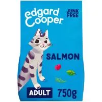Alimento de Salmón Gato Adulto Edgard&cooper, Paquete 750 G