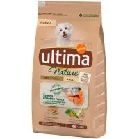 Alimento de Salmón para Perro Mini Ultima Nature, Saco 1,25 Kg