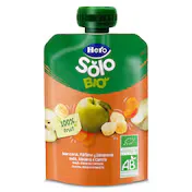 Alimento Infantil con Puré Manzana, Plátano y Zanahoria 100% Ecológica Hero Bolsa 100 G