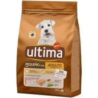 Alimento Sabor Salmón Perro Mini Adulto Ultima, Saco 1,25 Kg