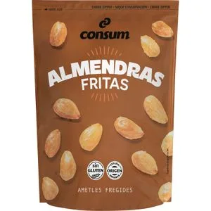 Almendras Repeladas Fritas Bolsa 200 Gr
