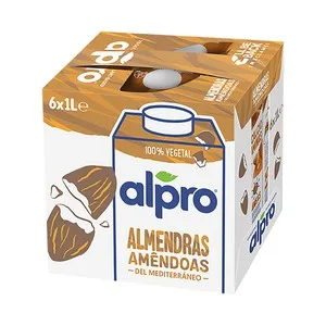 Alpro Bebida Almendras  Caja 6x1 L. 6000 ML