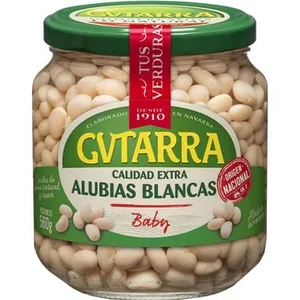 Alubia Blanca Baby Extra Cocida  Gvtarra 400 G