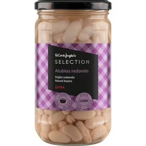 Alubia Blanca Redonda Extra Cocida al Natural el Corte Ingles Selection