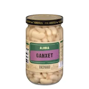 Alubia Cocida Ganxet Hacendado 0.295 KG