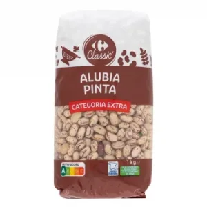 Alubia Pinta Categoría Extra Classic Carrefour 1 Kg.