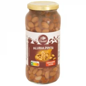 Alubia Pinta Cocida Classic Carrefour 400 G.