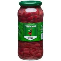 Alubia Roja Cocida la Asturiana, Frasco 400 G
