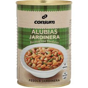 Alubias a la Jardinera Bote 430 Gr