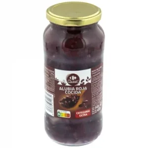 Alubias Rojas Cocidas Classic Carrefour 400 G.