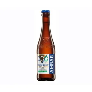 Ambar Cervezas sin Alcohol (0,0% Vol.), sin Gluten Botella de 33 Cl. 330 ML