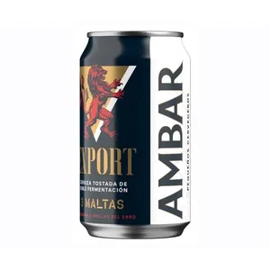 Ambar Export  Cerveza Tostada Lata de 33 Cl. 330 ML
