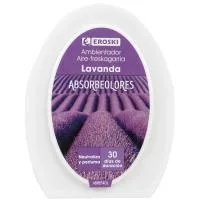 Ambientador Absorbeolores de Lavanda Eroski, Caja 150 G