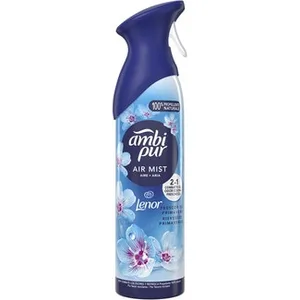Ambientador Air Mist Lenor 2 en 1 Frescor de Primavera  Ambipur 185 ML
