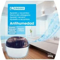 Ambientador Antihumedad Eroski, Aparato-recambio 450 G