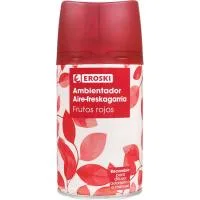 Ambientador Automático Frutos Rojos Eroski, Recambio 250 Ml