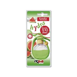 Ambientador de Coche con Perfumador de Madera para Colgar con Olor a Sandia, Rolmovil Hydra.