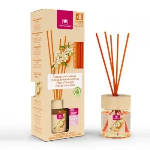 Ambientador de Varillas Azahar y Mandarina Cristalinas 35 Ml.