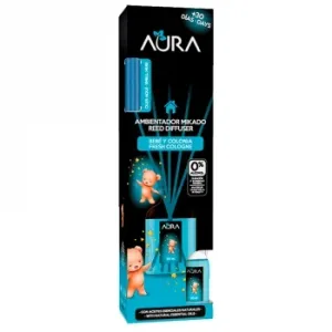 Ambientador de Varillas Bebé y Colonia Aura 30 Ml.