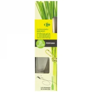 Ambientador de Varillas Citronella Carrefour 45 Ml.