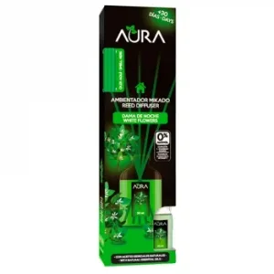 Ambientador de Varillas Dama de Noche Aura 30 Ml.