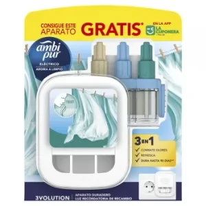 Ambientador Eléctrico Aroma Limpio 3volution Ambi Pur 1 Ud.