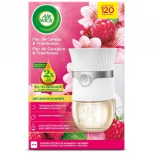 Ambientador Eléctrico Flor de Cerezo & Frambuesa Air Wick 1 Ud.