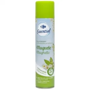 Ambientador Spray Muguete Essential Carrefour 300 Ml.